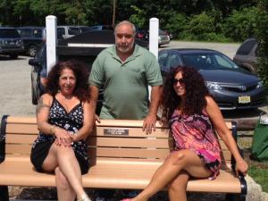 Contrino Family with bench