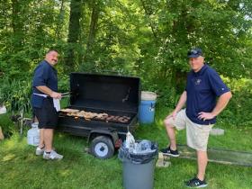 Fathers Club - grilling