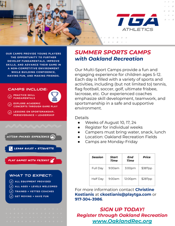 Summer Camp Flyer