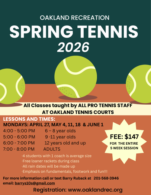 Tennis lesson