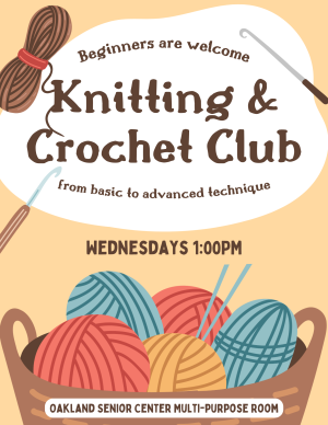 Knitting and Crochet Club
