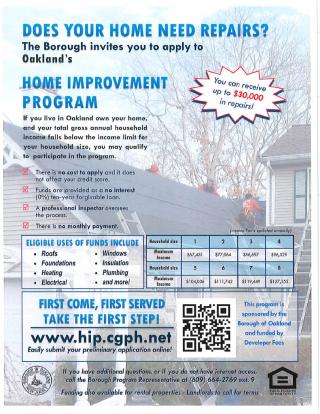 2024 Home Improvement Program 