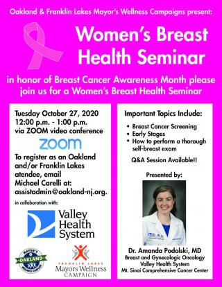 Breast Cancer Awareness Seminar 