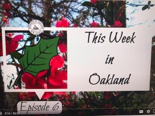 "This Week in Oakland"