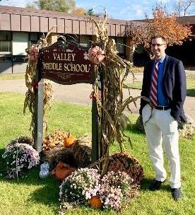 Valley Middle School Administrator Gregg Desiderio