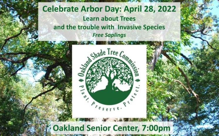 Arbor Day Celebration - (4-28-2022)