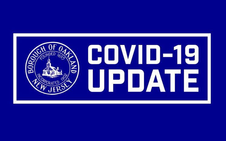 Coronavirus Covid 19 Update 5 6 2020 Borough Of Oakland Nj