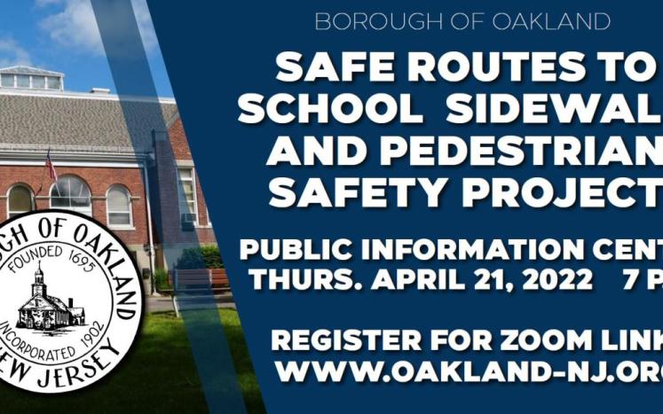 Safe Routes to Schools - (4-21-2022)