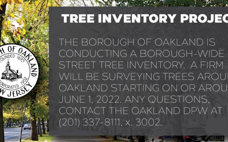 Tree Inventory Project - (6-1-2022)