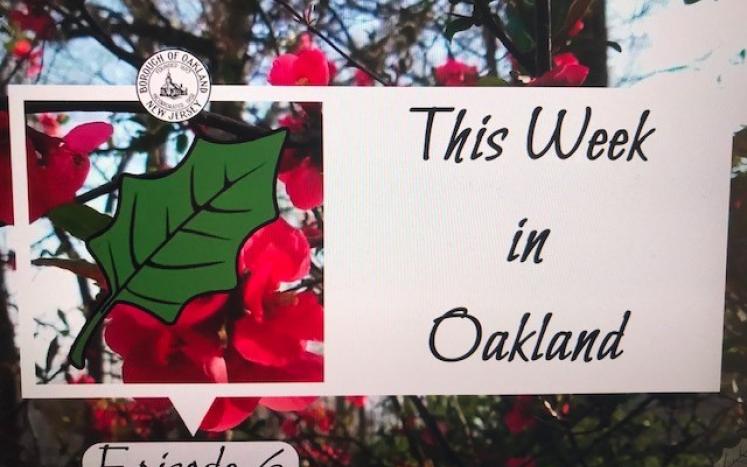 "This Week in Oakland"