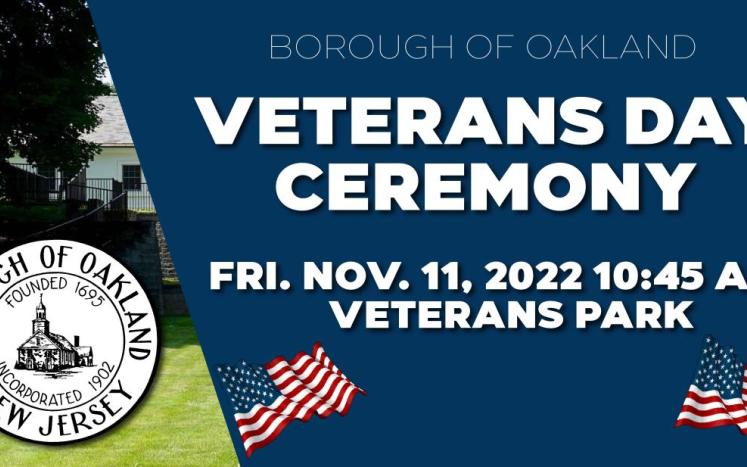 Veterans Day Ceremony (11-11-2022)