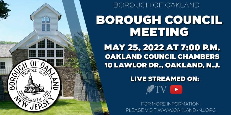 Borough Council Meeting - (5-25-2022)